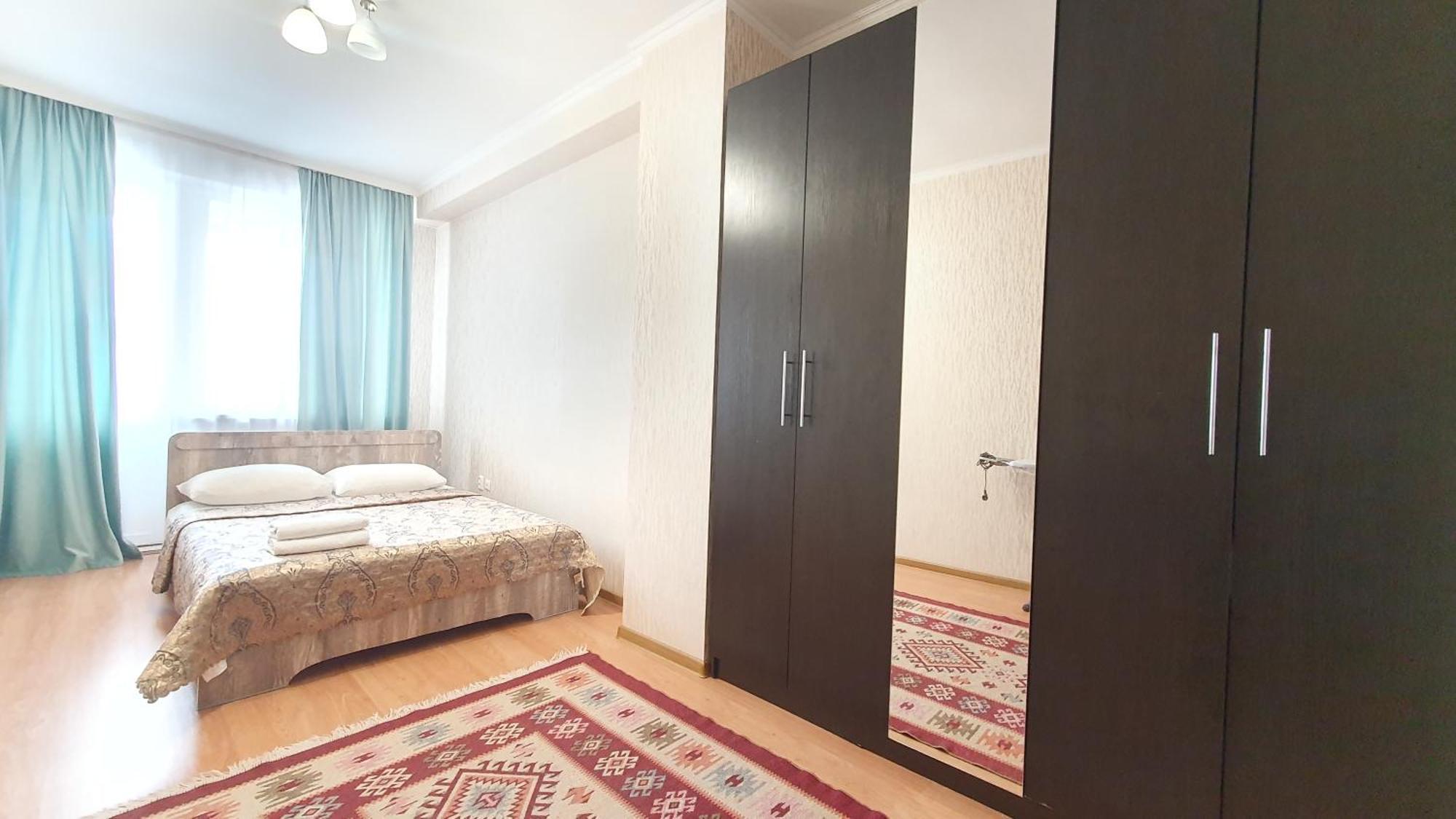 36 3Х Комн Кв На 1-8 Человек С Шикарным Видом На Байтерек Astana Exterior foto